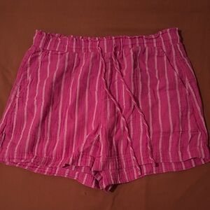 Gap Pink Striped Women's Shorts